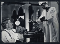 Charlton Heston and Johnny Sekka in Khartoum.