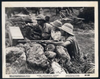 Stewart Granger, Deborah Kerr, and Richard Carlson in King Solomon's Mines