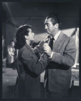 Gail Russell and Macdonald Carey in The Lawless