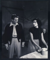 Johnny Sands and unidentified actress in The Lawless