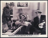 Walter Brennan, Gary Cooper and Pat Flaherty in Meet John Doe