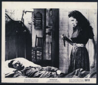 Jack Buetel and Jane Russell in The Outlaw
