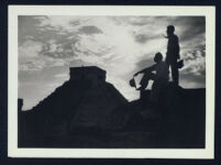 Director Sergei Eisenstein on the set of his film Thunder Over Mexico