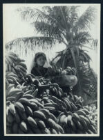 Mexican woman with bananas in Sergei Eisenstein's Thunder Over Mexico