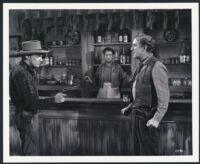 Arthur Kennedy and Lloyd Gough in Rancho Notorious