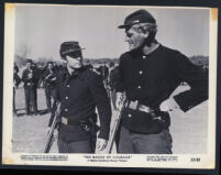 Audie Murphy and Royal Dano in The Red Badge Of Courage