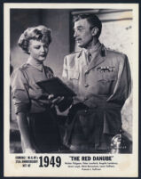 Angela Lansbury and Walter Pidgeon in The Red Danube