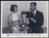 Betsy Drake, George Winslow, and Cary Grant in Room For One More