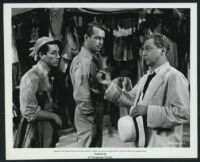 Alan Ladd, Wally Cassell and Luther Adler in Saigon