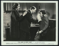 Actors in a scene from The Saint In New York