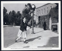 Ann Blyth in a scene from Sally and Saint Anne