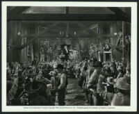 Cast and extras in a scene from Salome, Where She Danced