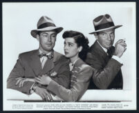 Alan Ladd, Gail Russell and Bruce Cabot in Salty O'Rourke