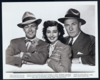 Alan Ladd, Gail Russell and William Demarest in Salty O'Rourke