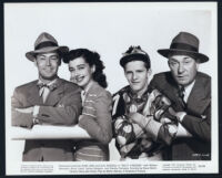 Alan Ladd, Gail Russell, Stanley Clements and William Demarest in Salty O'Rourke