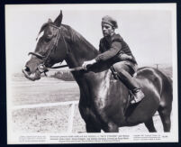 Stanley Clements on horse in a scene from Salty O'Rourke