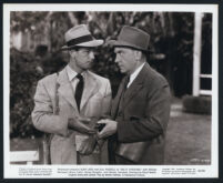 Alan Ladd and William Demarest in a scene from Salty O'Rourke