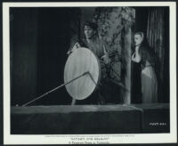 Victor Mature and Angela Lansbury in a scene from Samson and Delilah