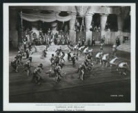 Dancers in a scene from Samson and Delilah