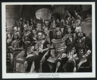 Extras in a scene from Samson and Delilah