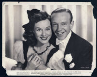 Paulette Goddard and Fred Astaire in a scene from Second Chorus