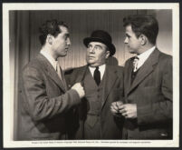 Richard Benedict, Ed Brophy and Noah Beery Jr. in a scene from See My Lawyer