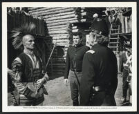 Rock Hudson and Hugh O'Brian in a scene from Seminole