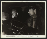 Spencer Tracy and an unidentified actor in a scene from The Seventh Cross