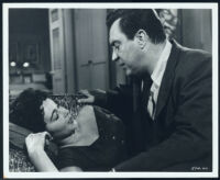 Edmond O'Brien and Marla English in a scene from Shield For Murder