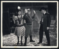 Joan Davis, Eddie Cantor and George Murphy in show-within-a-show scene, Show Business