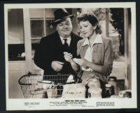 Lloyd Corrigan and Claudette Colbert in Since You Went Away