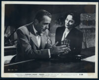 Humphrey Bogart and Marta Toren in Sirocco