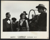 John Litel, Mary Murphy, and Dale Robertson in Sitting Bull