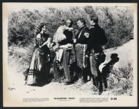 Virginia Grey, Robin Fletcher, Brian Donlevy, Andy Devine, and Robert Hutton in Slaughter Trail