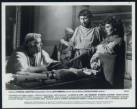 Charles Laughton, Jean Simmons and Peter Ustinov in Spartacus [Restored in 1991]