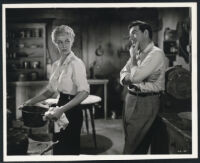 Jan Sterling and Stephen McNally in Split Second