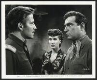 Hugh Marlowe, Julia Adams, and Stephen McNally in The Stand At Apache River