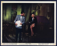 Judy Garland and Tommy Noonan in A Star Is Born
