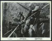 Richard Todd and another cast member in The Story of Robin Hood