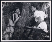 Richard Todd and Joan Rice in The Story of Robin Hood