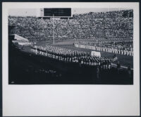 Opening ceremonies in Kon Ichikawa's documentary Tokyo Olympiad