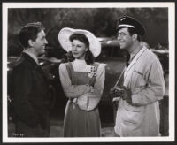 Burgess Meredith, Ginger Rogers, and Phil Silvers in Tom, Dick And Harry