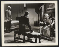 Boris Karloff, Basil Rathbone, and Miles Mander in Tower Of London