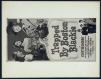 June Vincent, Patricia Barry, and Chester Morris in the poster for Trapped By Boston Blackie