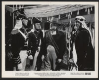 John Payne, Lowell Gilmore, Herbert Hayes, and Alan Napier in Tripoli