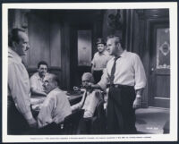George Voskovec, Edward Binns, Ed Begley, Joseph Sweeney, Jack Warden, and Lee J. Cobb in Twelve Angry Men
