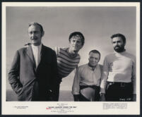Paul Lukas, Kirk Douglas, Peter Lorre, and James Mason in 20,000 Leagues Under the Sea