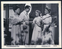 Phyllis Kirk, Ricardo Montalban, Jane Powell, and Ann Harding in Two Weeks With Love