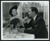Rosalind Russell and Leo Genn in The Velvet Touch