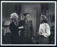 Eve Arden, Ronald Reagan, and Eleanor Parker in The Voice Of The Turtle